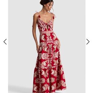 NWT Alice + Olivia MINKA MAXI DRESS size 0